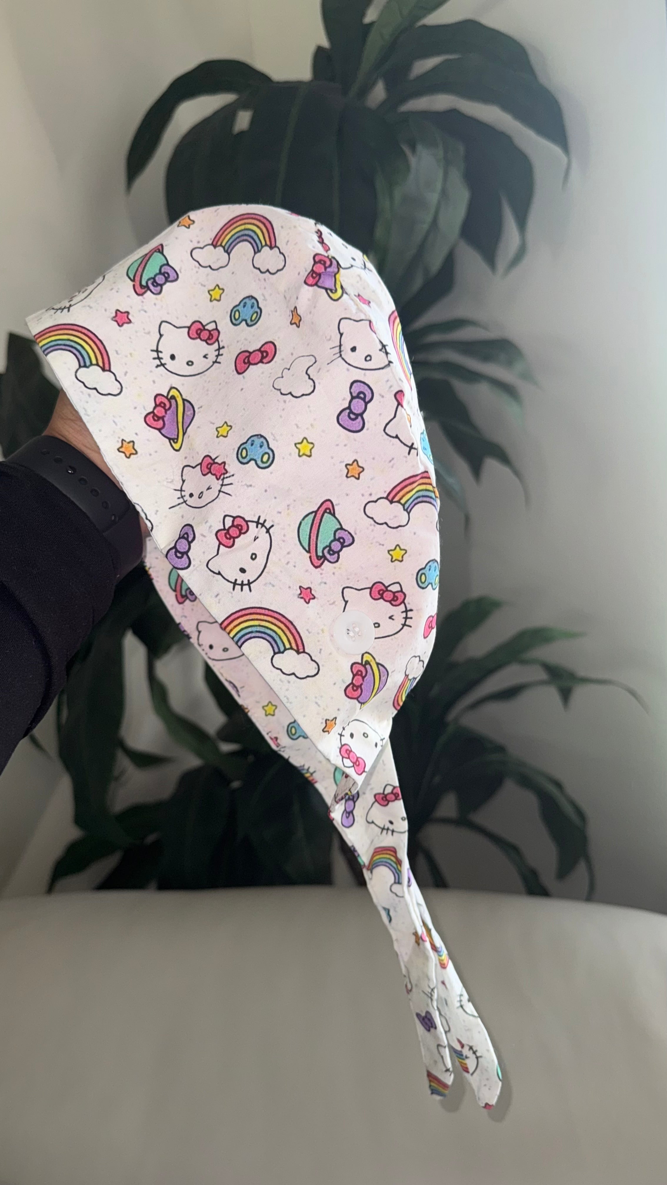 Hello Kitty Scrub Caps