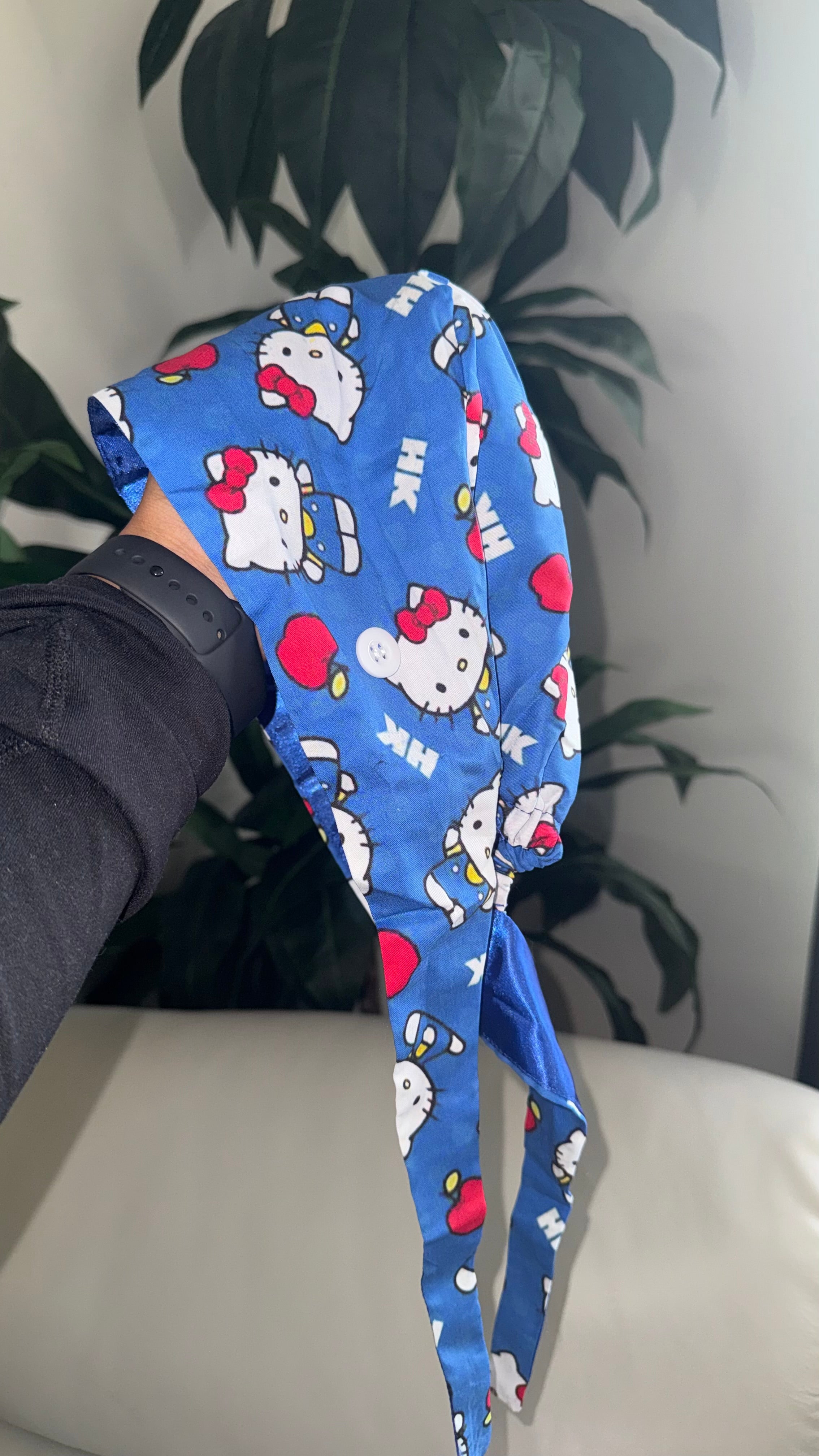 Hello Kitty Scrub Caps