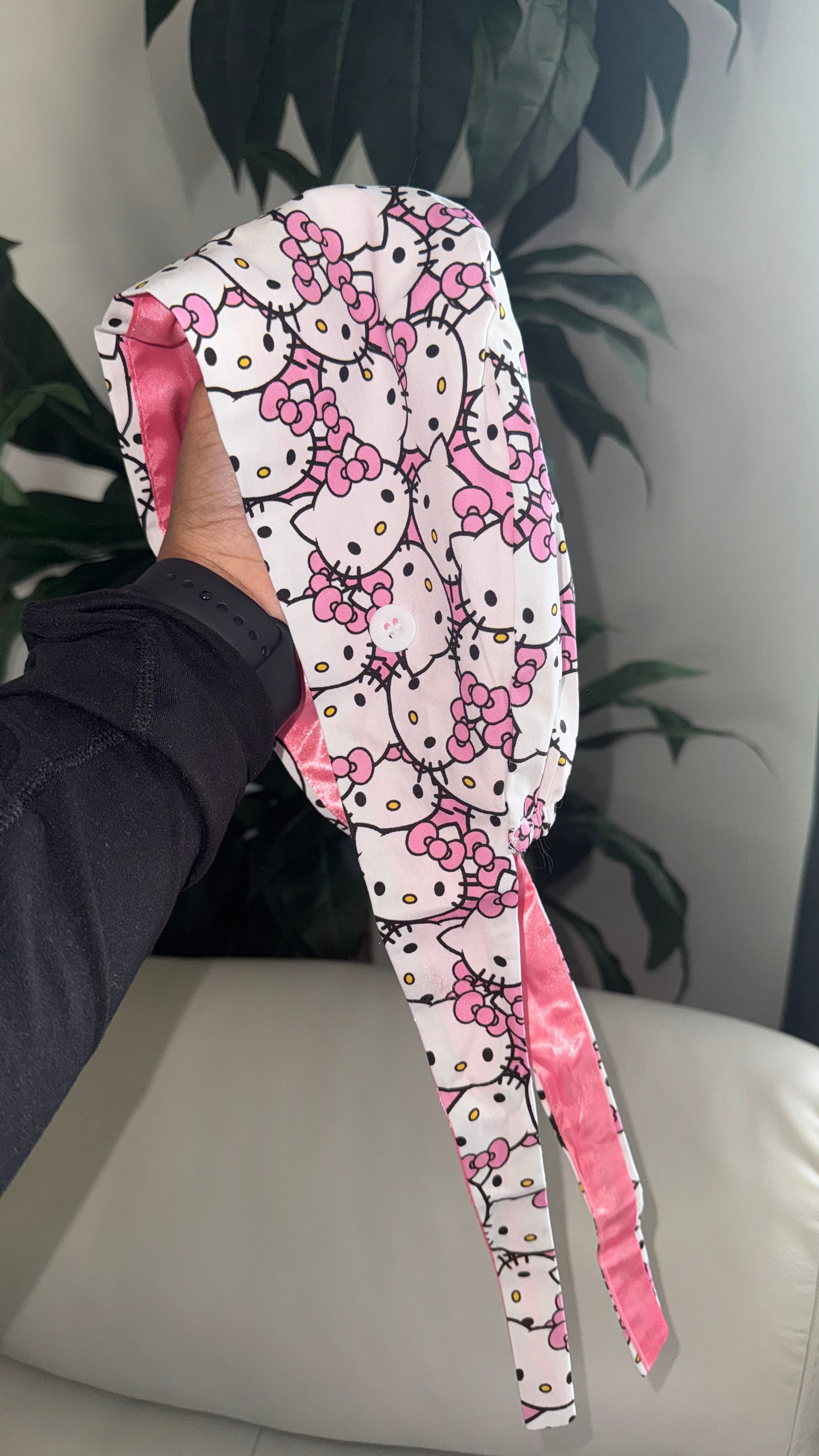 Hello Kitty Scrub Caps