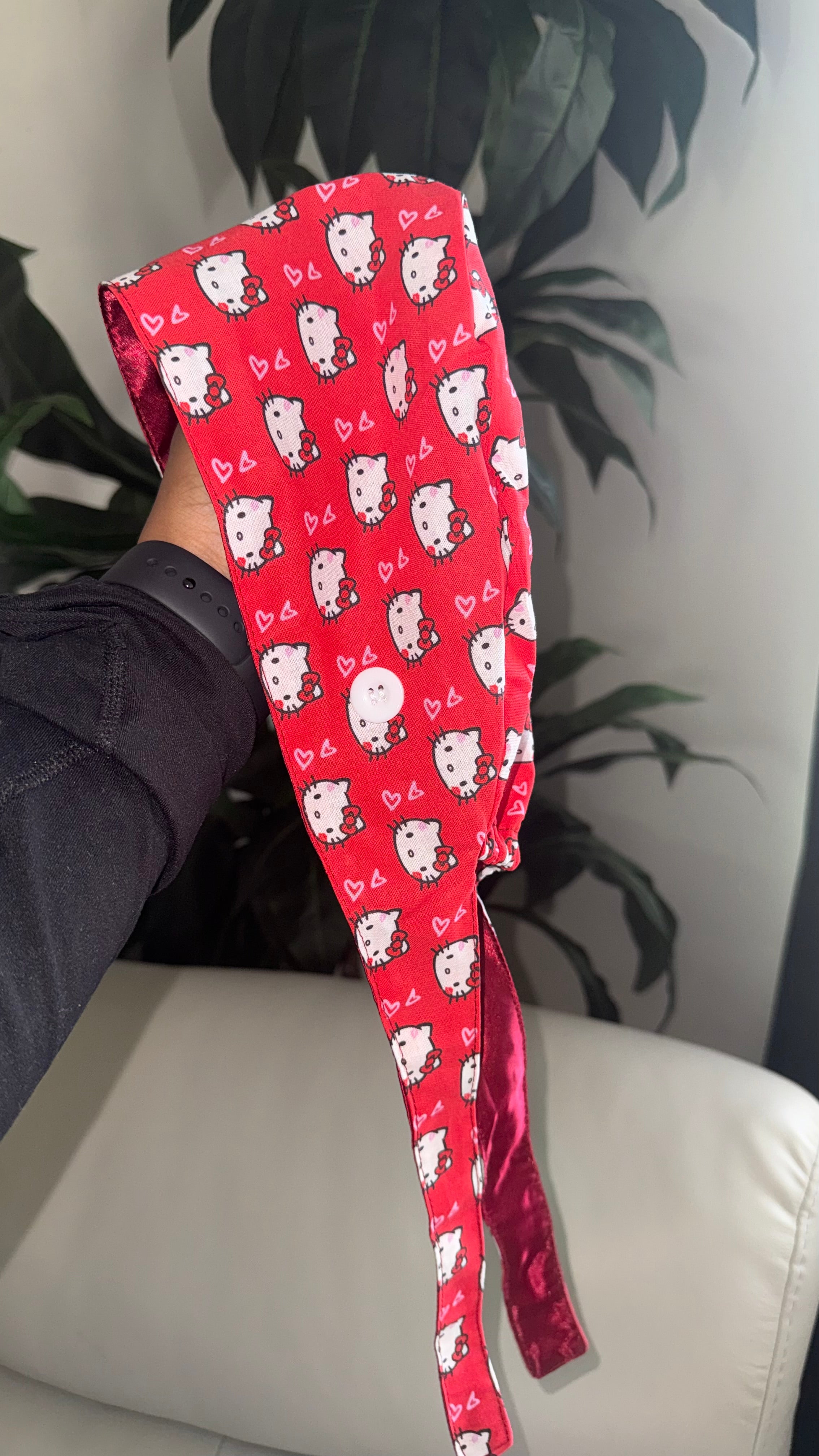 Hello Kitty Scrub Caps